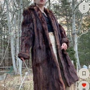 authentic fur coat